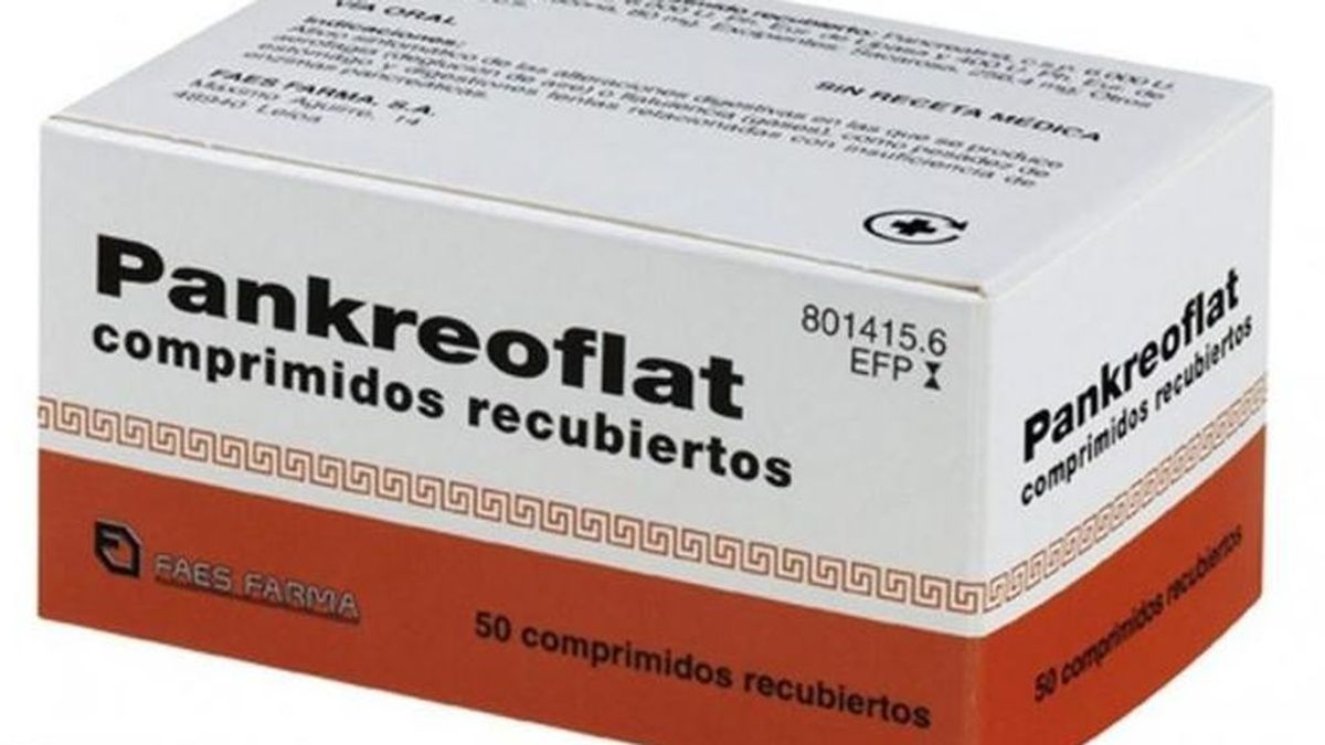 Retiran 38 lotes de Pankreoflat por no advertir de posibles reacciones adversas