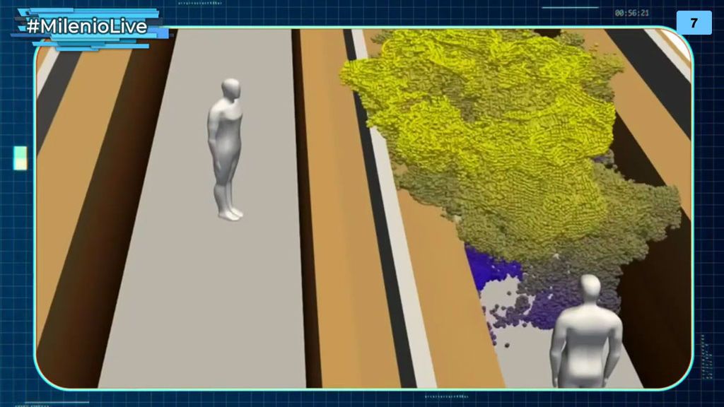 Las espeluznantes pruebas que demuestran que 'Milenio Live' alertaba de los aerosoles en marzo