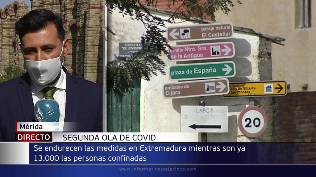 El límite de reuniones a seis personas en Extremadura entrará en vigor en la medianoche del domingo