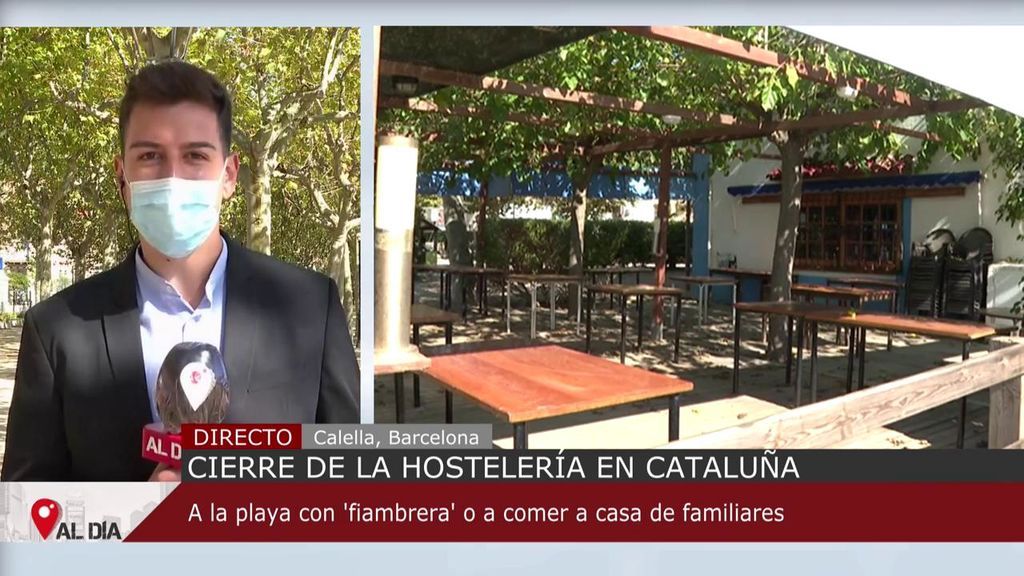 Cierre de la hostelería en Cataluña