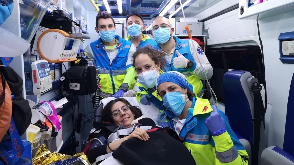 Una mujer da a luz esta madrugada en medio de la A6 en Torrelodones Una mujer da a luz esta madrugada en medio de la A6 en Torrelodones