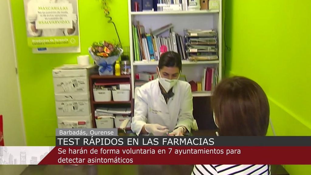 Las farmacias de siete ayuntamientos ourensanos ya realizan test serológicos de coronavirus