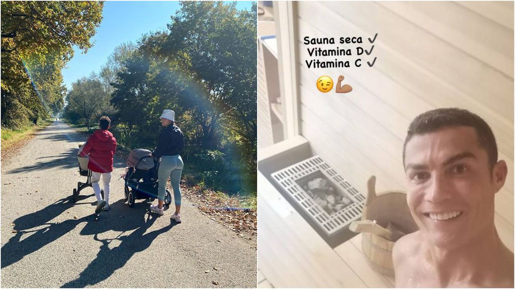 Cristiano en cuarentena y aislado y Georgina de paseo con sus hijos: así está afrontando la familia del portugués la cuarentena Cristiano en cuarentena y aislado y Georgina de paseo con sus hijos: así está afrontando la familia del portugués la cuarentena