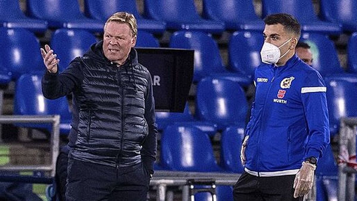 Los insultos de Nyom a Koeman en Getafe: "Eres un hijo de p***" Los insultos de Nyom a Koeman en Getafe: "Eres un hijo de p***"