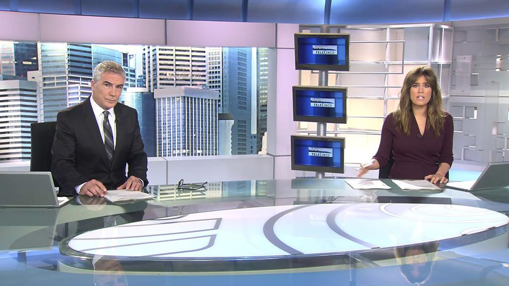 Con David Cantero e Isabel Jiménez Informativos Telecinco 2020 Mediodía 20/10/2020