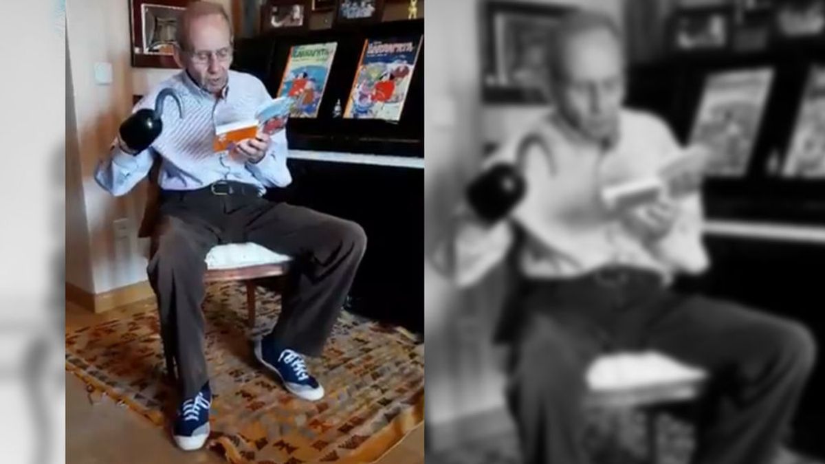El autor de los libros de 'El Pirata Garrapata' y 'Fray Perico', todo un 'influencer' a sus 91 años El autor de los libros de 'El Pirata Garrapata' y 'Fray Perico', todo un 'influencer' a sus 91 años