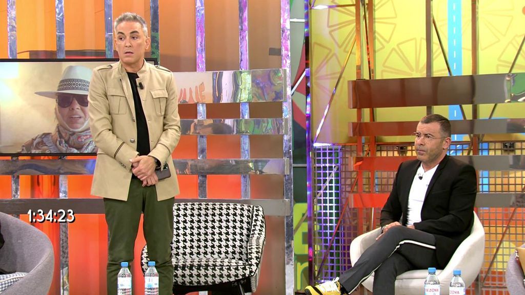 Kiko Hernández y Jorge Javier Vázquez, en plató