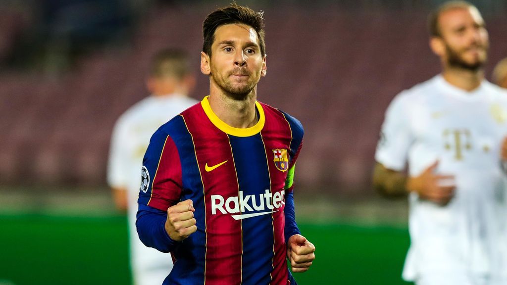 Leo Messi, durante el partido ante el Ferencvaros en Champions.