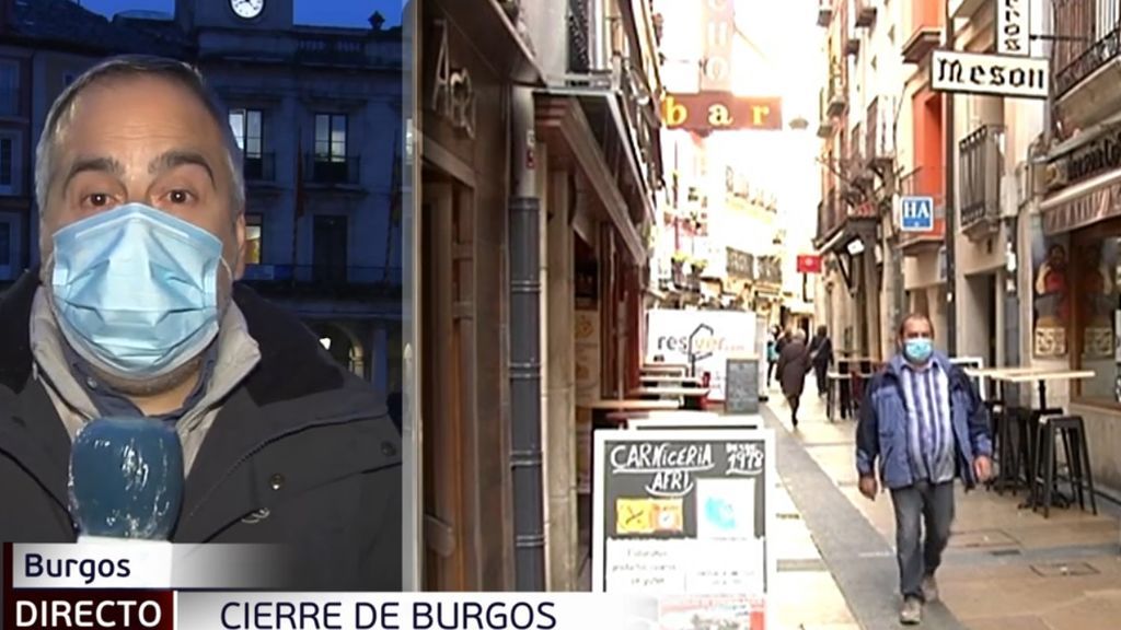 Primeros controles en Burgos