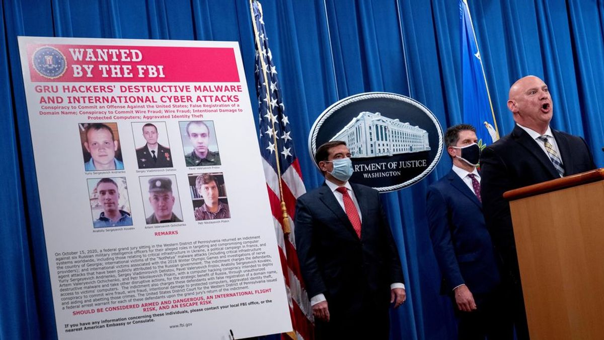 EEUU acusa a un grupo de 'hackers' militares rusos, 'Sandworm', de numerosos ciberataques por todo el mundo