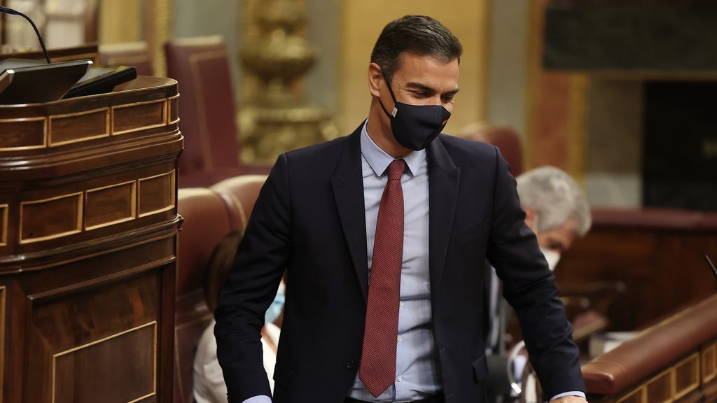 Pedro Sánchez, en el Congreso