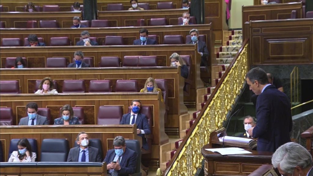 Ambiente en el Congreso durante la moción de censura