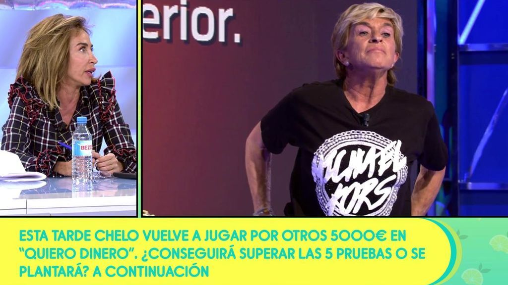 María Patiño tuvo que apagar la tele viendo a Chelo Gª Cortés en 'Quiero dinero': "Me dio pudor"