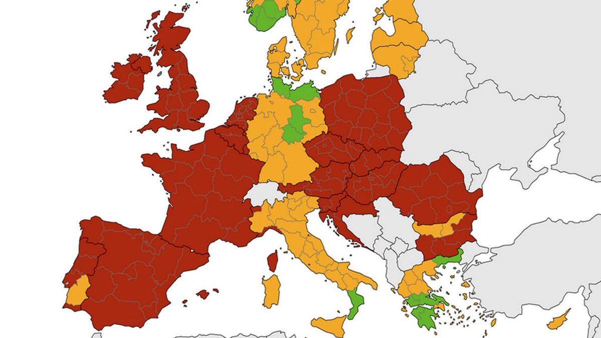 Un sistema de semáforos para frenar al coronavirus: Sanidad mira a Europa para luchar contra la segunda ola