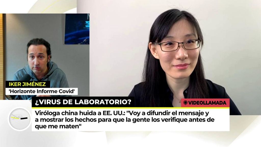 Iker Jiménez, de la entrevista con la viróloga China Li Meng Yan: “Cree que la van a matar porque ha encontrado una verdad”