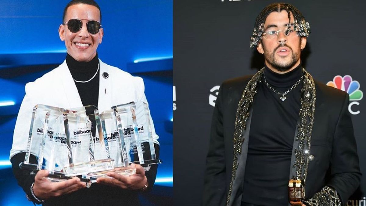 Daddy Yankee y Bad Bunny reinan en los Latin Billboards con siete premios cada uno