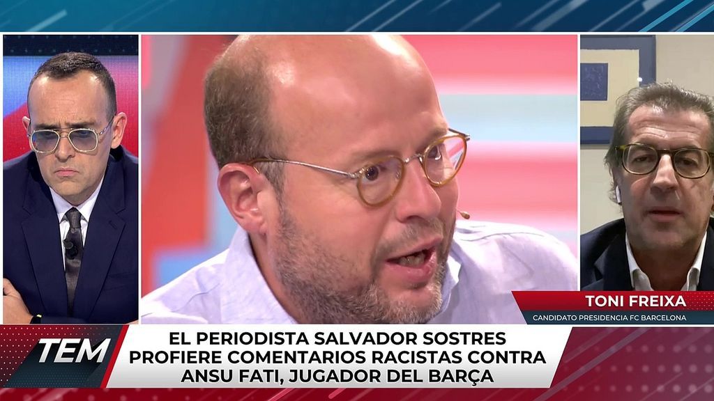 Sostres hace comentarios racistas de Ansu Fati Todo es mentira 2020 Programa 452