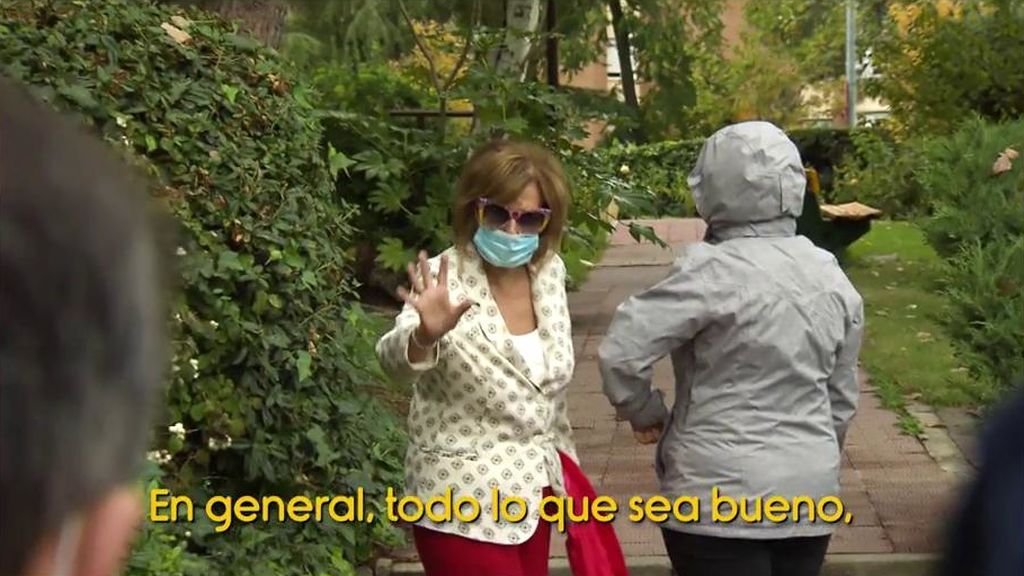 La reacción de Teresa Campos al mensaje de Jorge Javier Vázquez: “Lo que hay que hacer es olvidarse de eso”