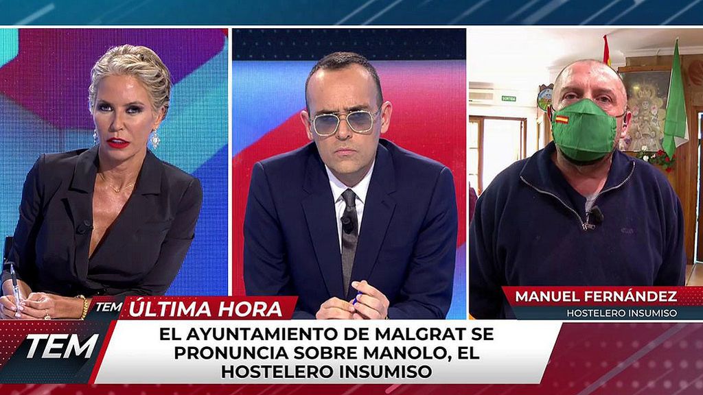 Montse Suárez no hace entrar en razón a Manolo