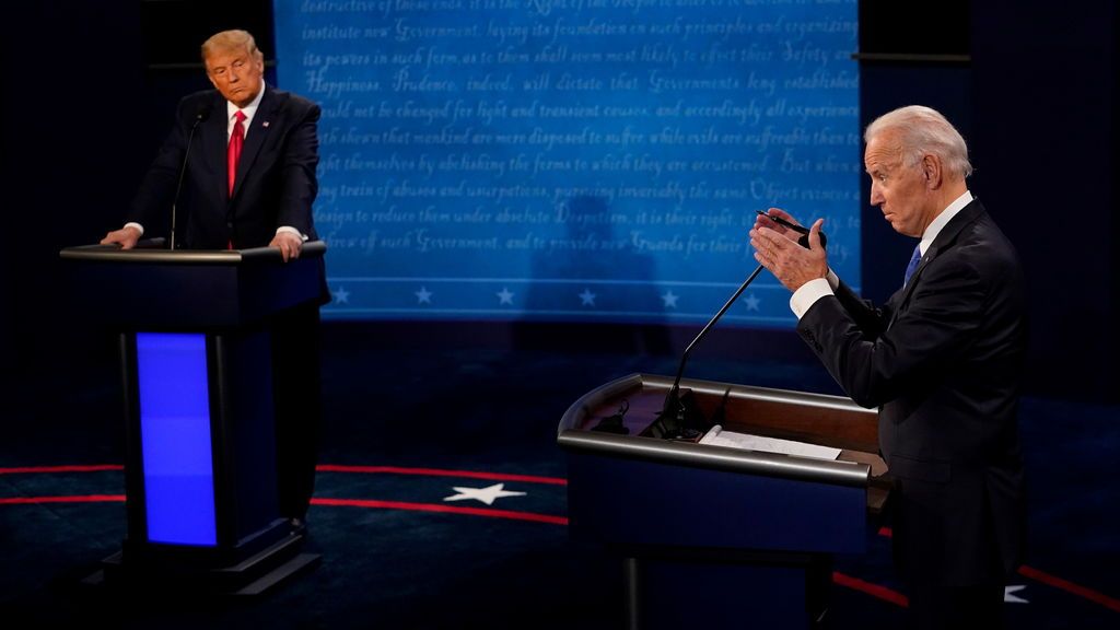 Debate entre Trump y Biden