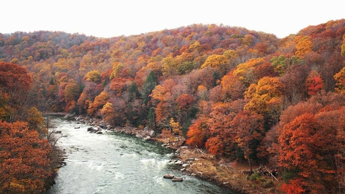 El lugar con la temporada de follaje de otoño más larga del mundo
