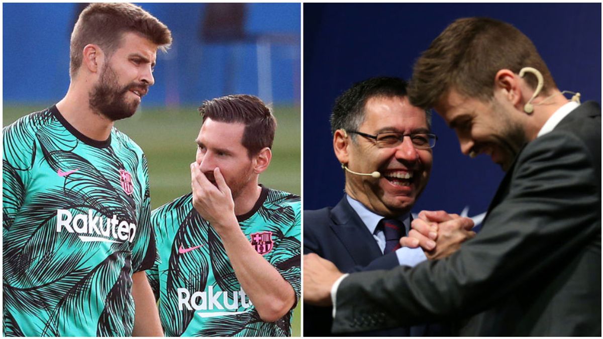 Piqué intentó que Messi no saliera del Barcelona. Piqué intentó que Messi no saliera del Barcelona.