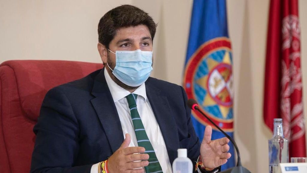 Fernando López Miras, presidente de la Región de Murcia. Fernando López Miras, presidente de la Región de Murcia.
