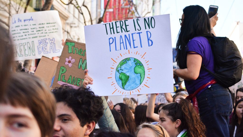 manifestación contra el cambio climático