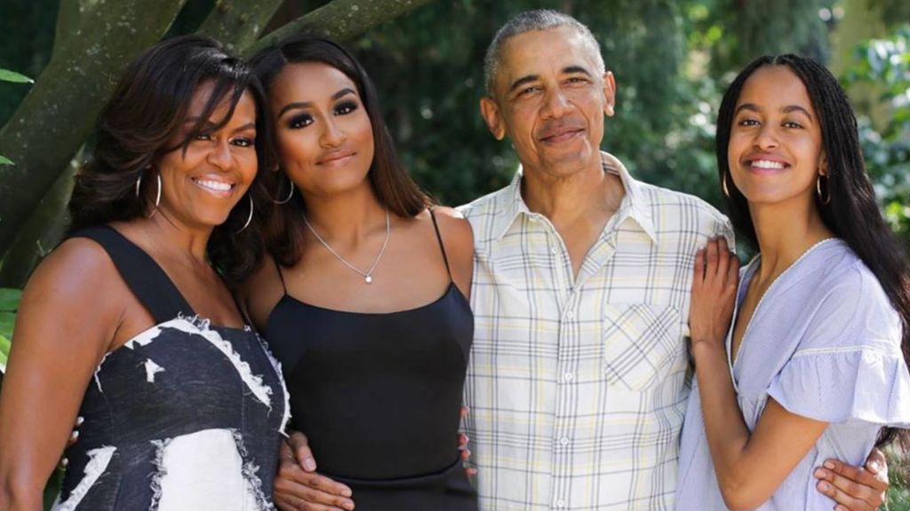 Para Barack y Michelle es muy importante pasar tiempo con sus hijas.