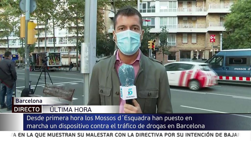 Operación antidroga en Barcelona