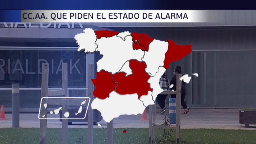 CCAA piden al Gobierno un estado de alarma