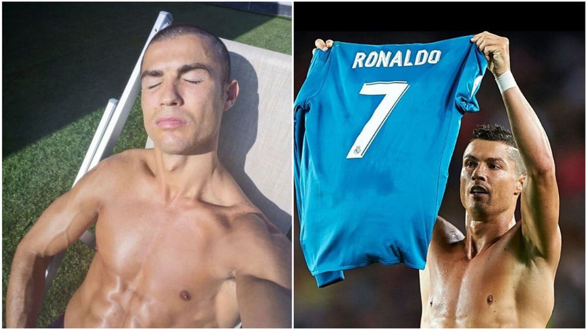 Cristiano no olvida su pasado blanco y celebra la victoria del Real Madrid Cristiano no olvida su pasado blanco y celebra la victoria del Real Madrid
