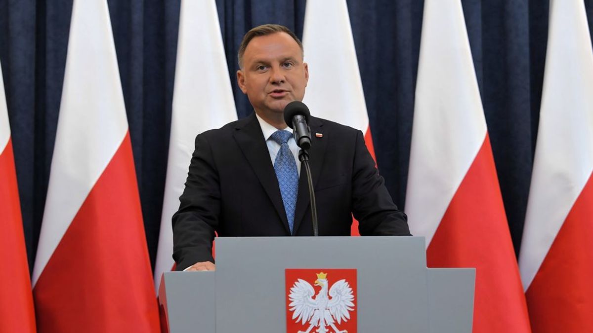 El presidente de Polonia da positivo en coronavirus
