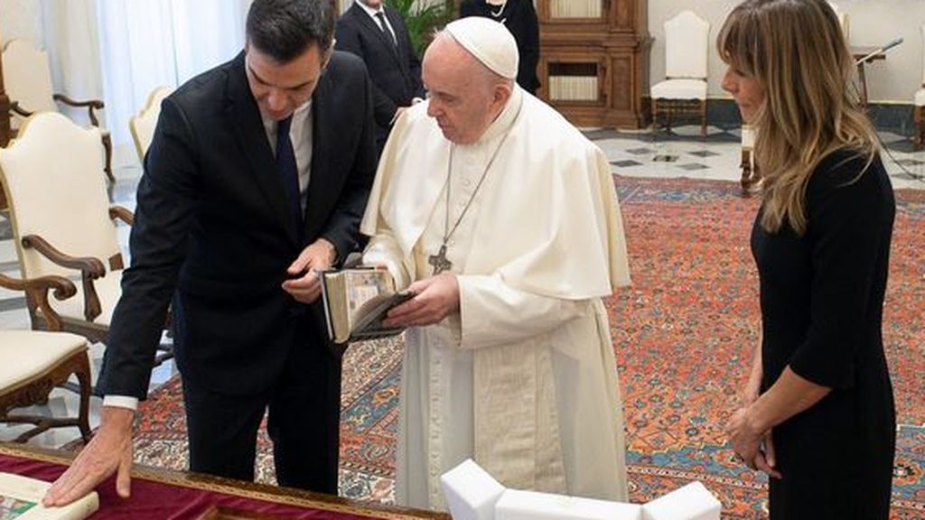 Primer encuentro entre Sánchez y el Papa