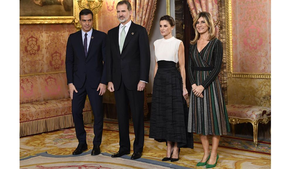 Pedro Sánchez y Begoña Gómez, con los Reyes en la Conferencia de Naciones Unidas sobre el Cambio Climático