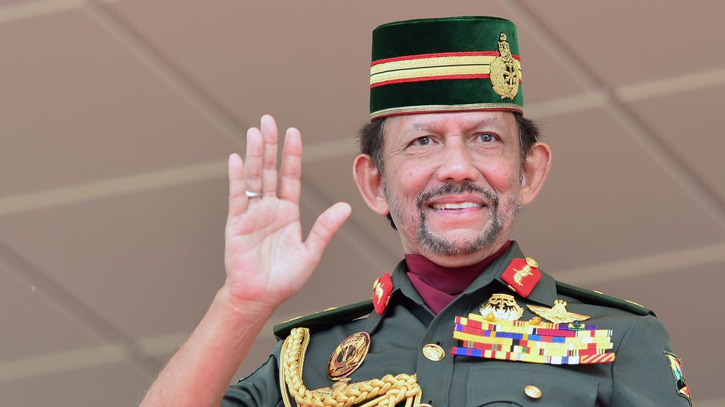 El sultán de Brunéi