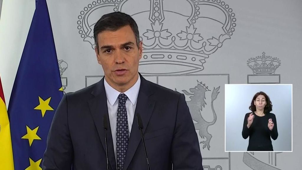 Pedro Sánchez avanza que el estado de alarma se puede extender hasta el 9 de mayo