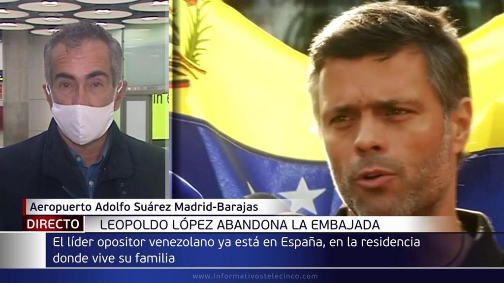 El Gobierno confirma la llegada de Leopoldo López