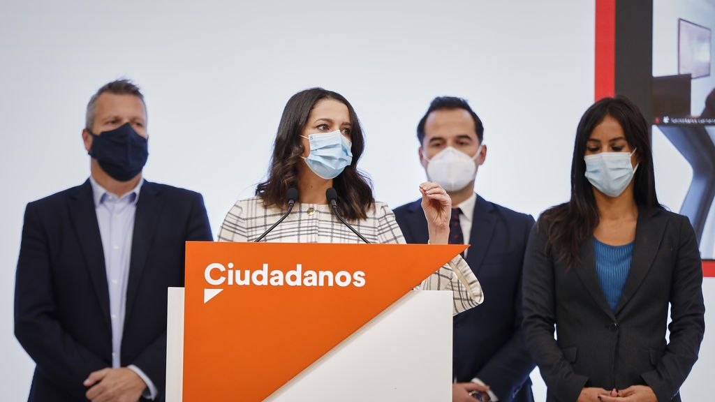 Rueda de prensa de Inés Arrimadas