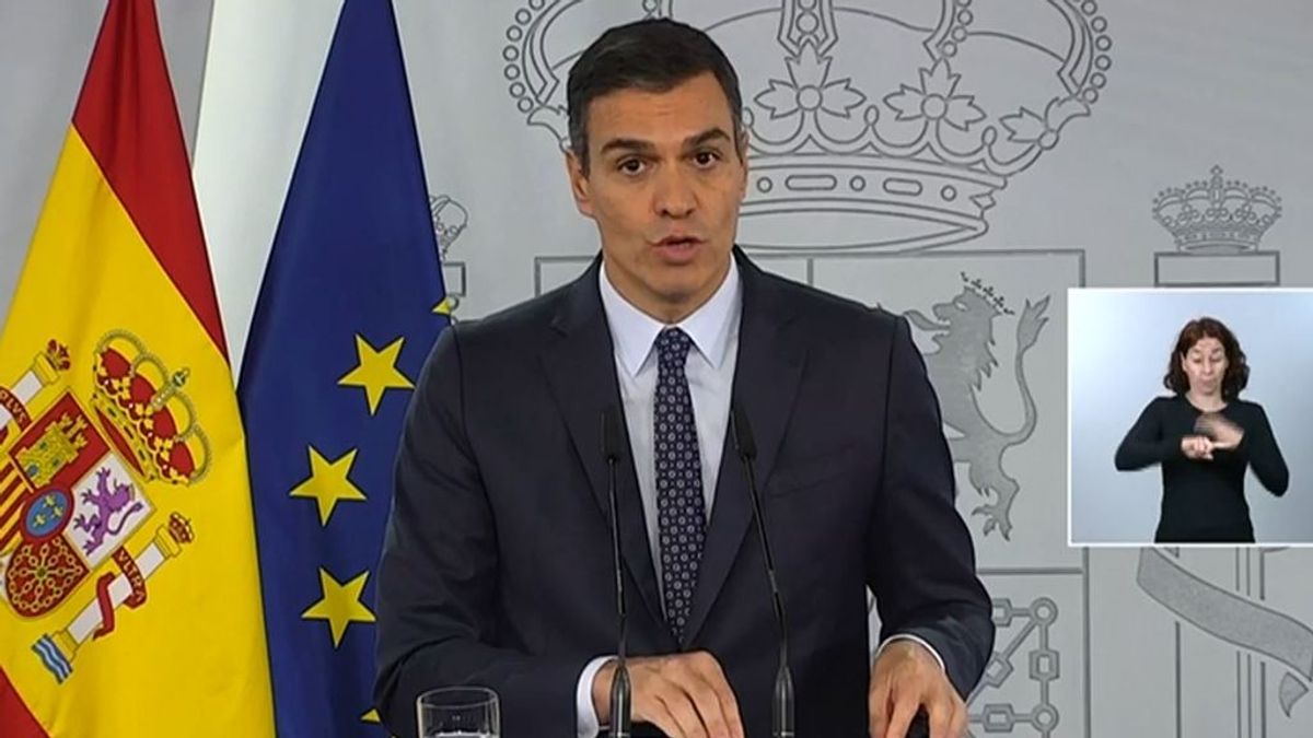 Sánchez dice que España cuenta con una reserva de material suficiente y pide descargar la app Radar Covid