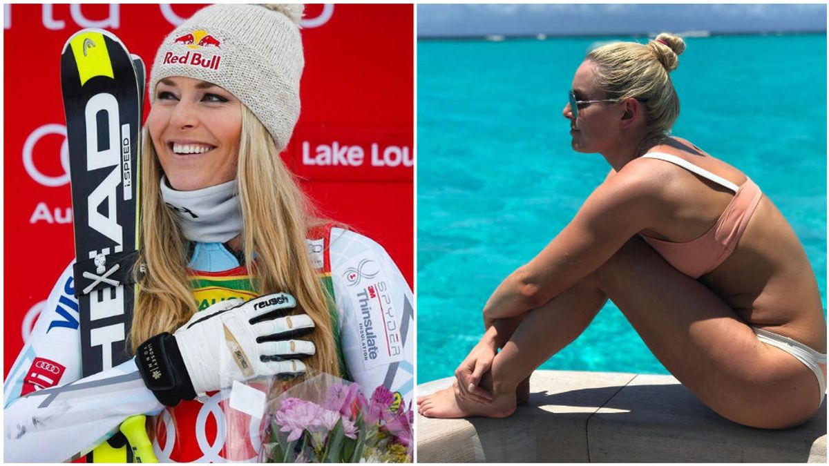 Lindsay Vonn, en su cuenta de Instagram. Lindsay Vonn, en su cuenta de Instagram.