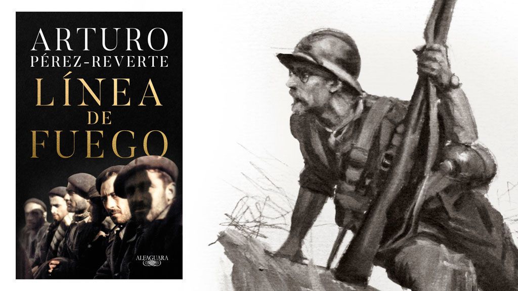 'Línea de fuego' es la nueva novela de Arturo Pérez-Reverte, una obra capaz de posicionar al lector en el horror de la batalla