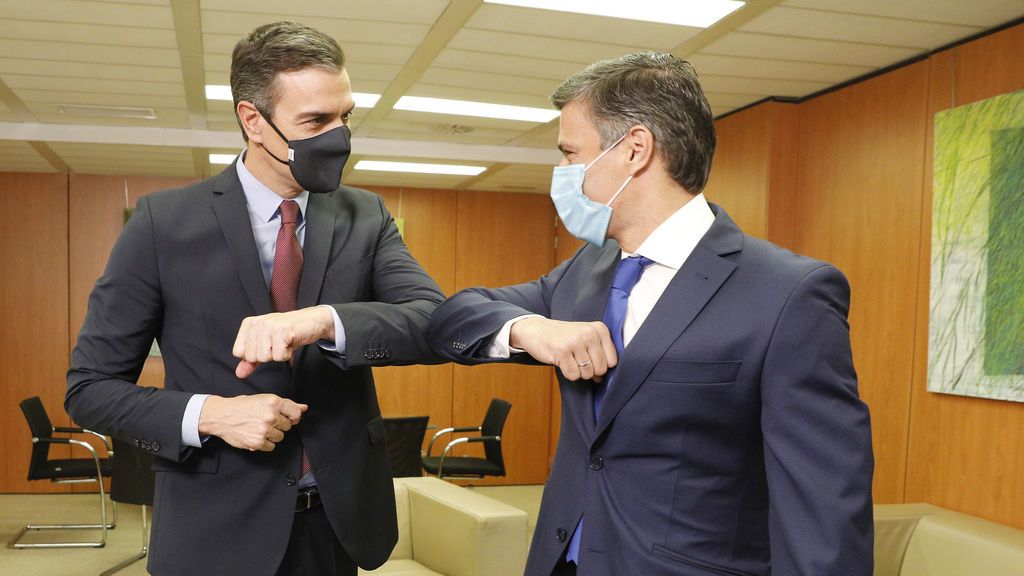 Sánchez se reúne con el opositor venezolano Leopoldo López en la sede del PSOE Sánchez se reúne con el opositor venezolano Leopoldo López en la sede del PSOE