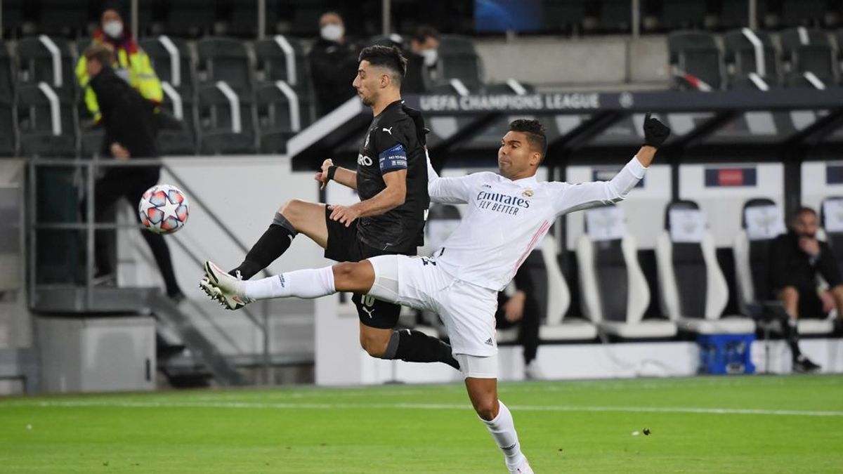 El Madrid rescata el empate en el tiempo de descuento ante el Mönchengladbach (2-2)