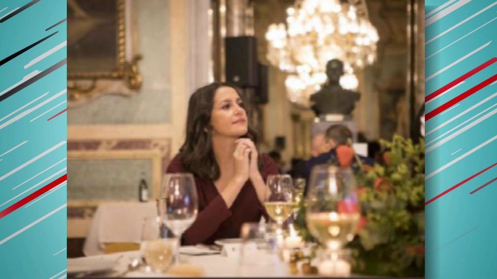 Inés Arrimadas sin mascarilla.