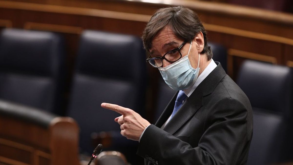 El ministro de Sanidad, Salvador Illa, en el Congreso de los Diputados El ministro de Sanidad, Salvador Illa, en el Congreso de los Diputados