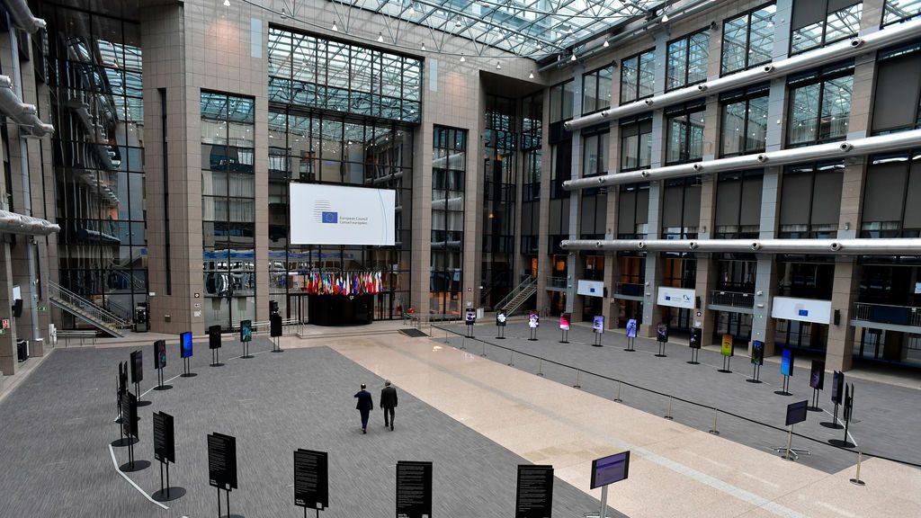 La Bruselas europea, paralizada por el coronavirus La Bruselas europea, paralizada por el coronavirus