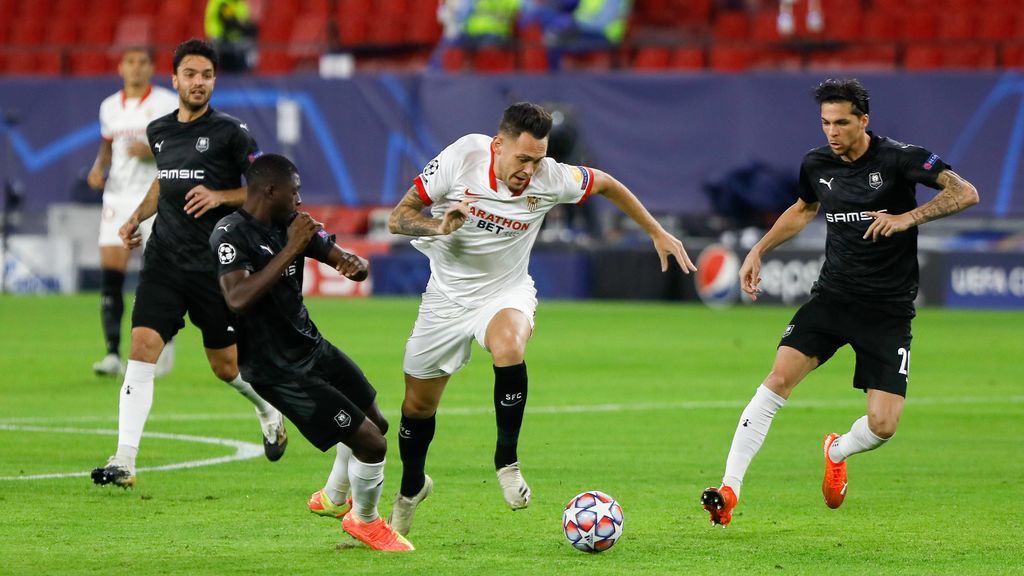 El Sevilla domina y consigue la victoria ante el Rennes El Sevilla domina y consigue la victoria ante el Rennes