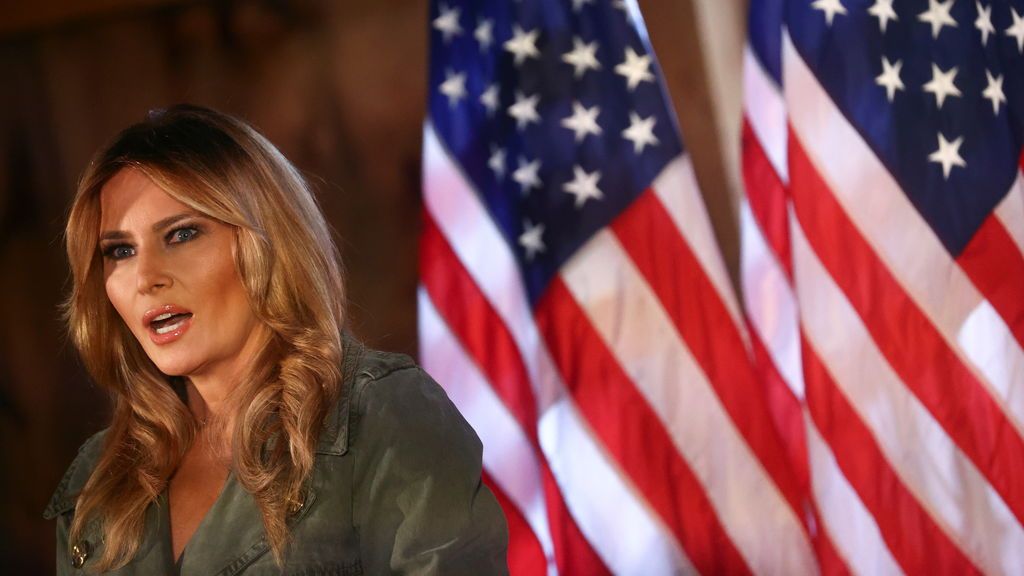 Melania aparece en campaña electoral tras recuperarse del Covid Melania aparece en campaña electoral tras recuperarse del Covid