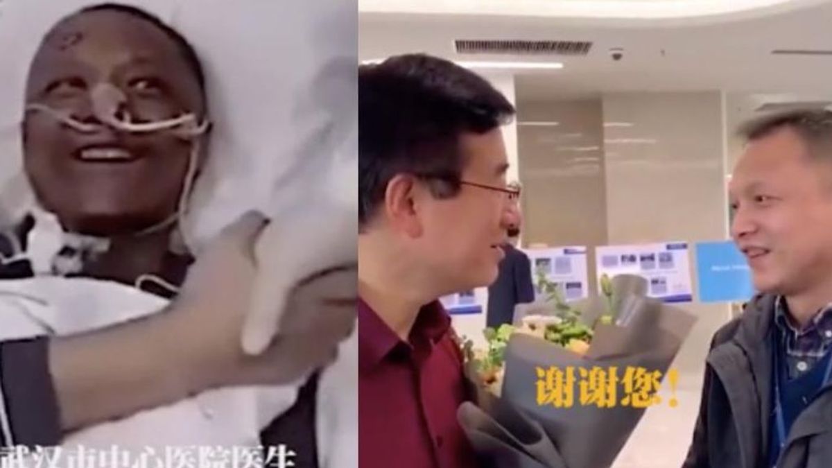 Reaparece Yi Fan, el médico chino que cambió de color por el tratamiento contra el covid